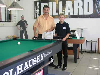 Queue-�bergabe an Andreas Behounek