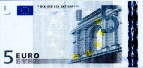 5 Euro Banknote Vorderseite