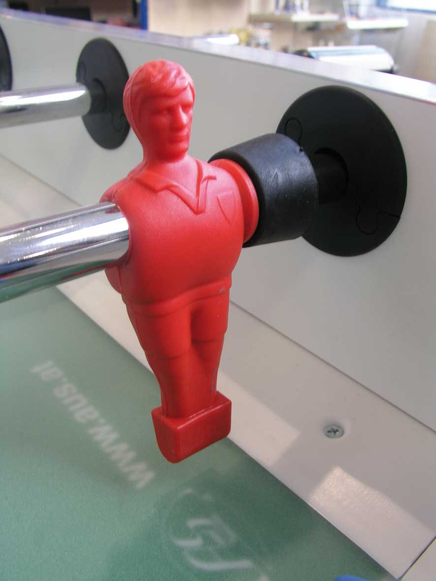 Gummistodmpfer (Lnge 21mm) mit neuem Material fr eine bessere Schlagabsorption. 