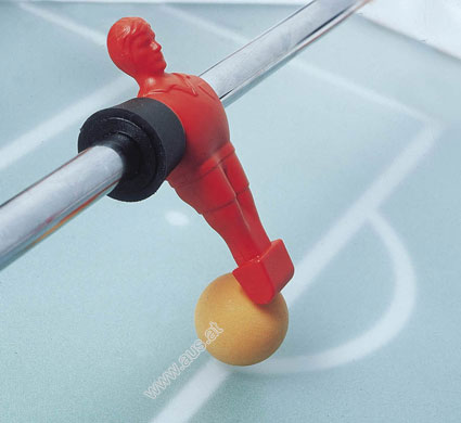 Spielerfigur mit Ball