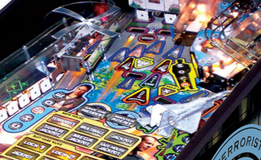24 Pinball Stern Playfield Details