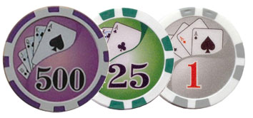 Pokerchips Royal Flush